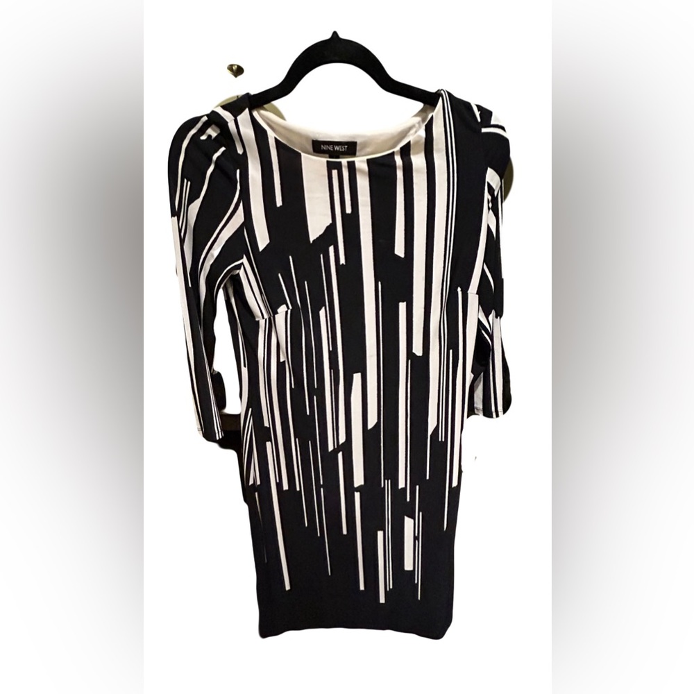 Nine West Black and White Dress